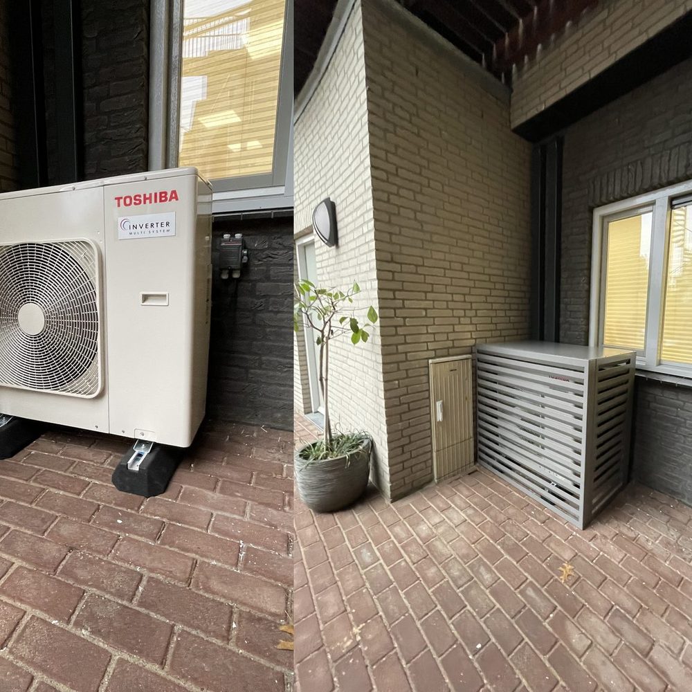 Compleet aircosysteem geïnstalleerd bij een particuliere woning